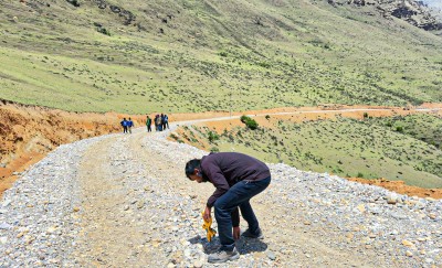 ढोरपाटन-निसेलढोर सडक स्तरोन्नति 