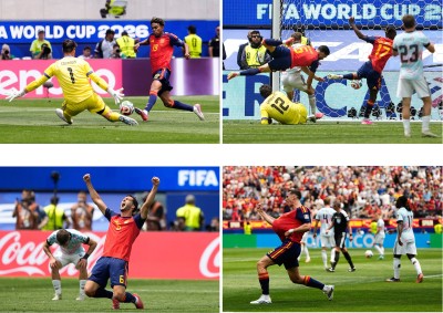 Belgium Spain WCup Soccer