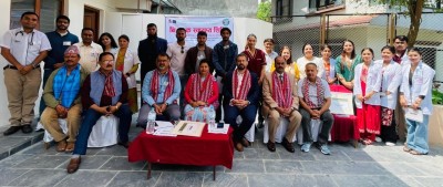 Free health camp jointly organized by Pakistani Embassy and Pakistan Nepal Alumni Network