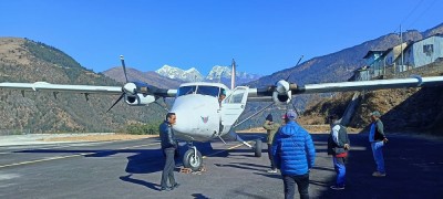 फाप्लु-काठमाण्डू सातामा चार दिन उडान हुने