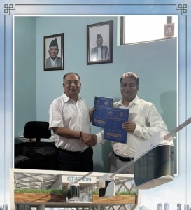 कोशीमा पोडवे निर्माणको औपचारिक सम्झौता