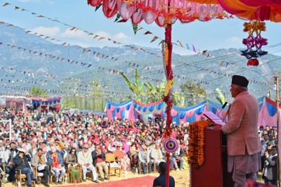 शान्ति, सुशासन र विकासको जनआकांक्षा पूरा गर्न निर्वाचन सफल पारौं : राष्ट्रपति    