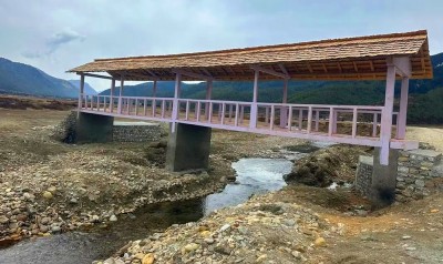 उत्तरगङ्गा नदीमा छानोसहितको साँघु निर्माण   