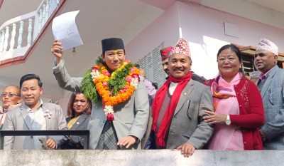 इलाम-२ बाट एमालेका उम्मेदवार सुहाङ निर्वाचित   