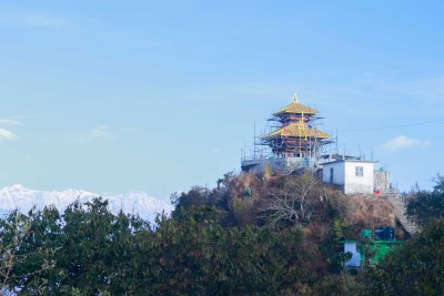 पहाडको चुचुरामा धादिङको ऐतिहासिक भैरवी थान (फोटो फिचर)