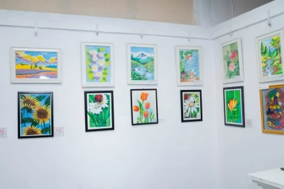 ६५ वटा विद्यालयका विद्यार्थीले सिर्जना गरेका कलाकृति प्रदर्शनीमा