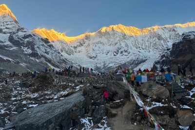 ‘संयुक्त राष्ट्रसङ्घको महासचिवको अन्नपूर्ण आधार शिविर भ्रमण ठूलो गौरवको विषय हो’