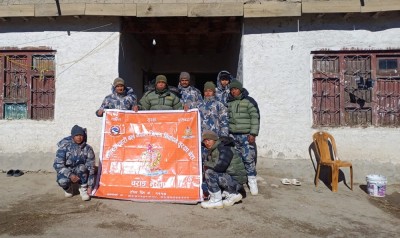 मुस्ताङमा नेपाली सेना र सशस्त्र प्रहरीको निर्वाचन सुरक्षा बेस स्थापना   