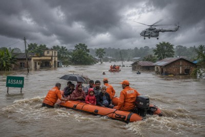 असममा बाढीको कहर : ९७ जनाको मृत्यु