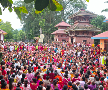 भजनमा रमाउँदै युवा, चितवनमा फैलिँदै एमआरआर अभियान