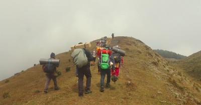 मनोरम दृश्य एकै यात्रामा अवलोकन गर्न सकिने भोजपुरको मुन्दुम पदमार्ग