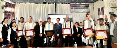 गण्डकीका उत्कृष्ट कृषक सम्मानित   