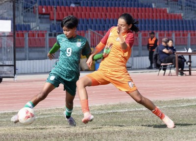 साफ महिला च्याम्पियनसिप : बङ्गलादेशसँग भारत पराजित   