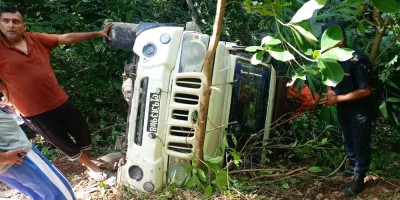 स्याङ्जामा जिप दुर्घटना हुँदा १५ जना घाइते