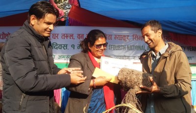 पोखरामा बृहत् कन्दमूल प्रदर्शनी   