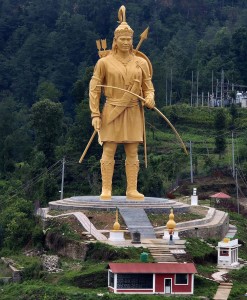 बुइपामा ११० फिट अग्लो यलम्बरको प्रतिमासहित पार्क निर्माण