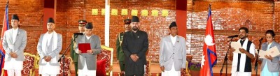 नवनियुक्त दुई मन्त्रीद्वारा शपथ ग्रहण