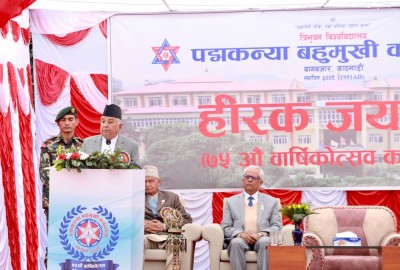 फागुन २१ गतेको निर्वाचन अपरिहार्य  : राष्ट्रपति    