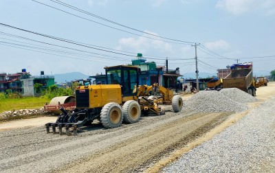 विश्व बैंकको सहयोगमा पोखरामा तीनवटा सडक निर्माणाधीन   