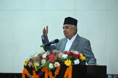 वामपन्थीलाई लोकतान्त्रिकीकरण गर्न पुष्पलालको योगदान महत्वपूर्ण : राष्ट्रपति पौडेल