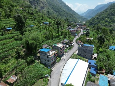 सडक पूर्वाधारलाई सुधार गर्दै मालिका गाउँपालिका   