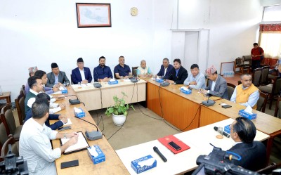 भोटेकोशी बाढीबारे छलफल गर्न सर्वदलीय बैठक