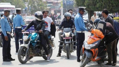पछिल्लो २४ घण्टामा ५२१ सवारी चालक कारबाहीमा