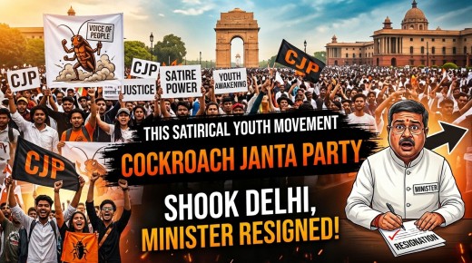 Cockroach Janta Party: How a Satirical Youth Movement Shook Delhi and Forced a Minister to Resign