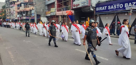 विराटनगरमा सद्भाव र्याली, शान्ति र धार्मिक सहिष्णुताको सन्देश