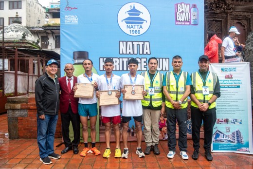 काठमाडौँदेखि पाटनसम्म ‘हेरिटेज रन’, पर्यटन र सम्पदा संरक्षणको सन्देश