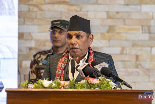 चीन नेपालका लागि एक असल छिमेकीका साथै विकास साझेदारका रूपमा उभिएको छ : अध्यक्ष दाहाल