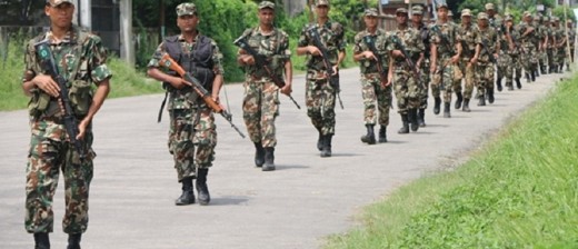 भोजपुरको कारागार र विमानस्थल सुरक्षामा नेपाली सेना