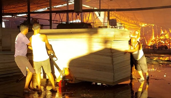 तिरुपती उडप्यानल इन्डष्ट्रीमा आगलागी   