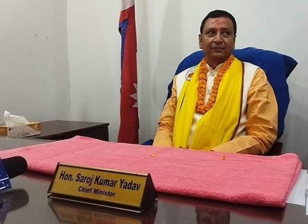 मुख्यमन्त्री यादव पाँचौँपटक विश्वासको मत लिँदै