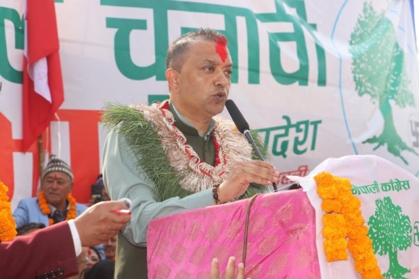 अबको पाँच वर्ष स्वर्णिम बनाउने छौँ, मुलुकलाई दुर्घटनामा पर्न दिन्नौँ : सभापति थापा   