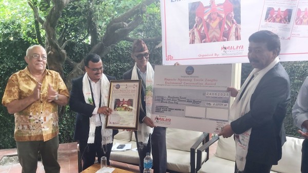 वातावरण संरक्षण पुरस्कार महानिर्देशक कँडेललाई   