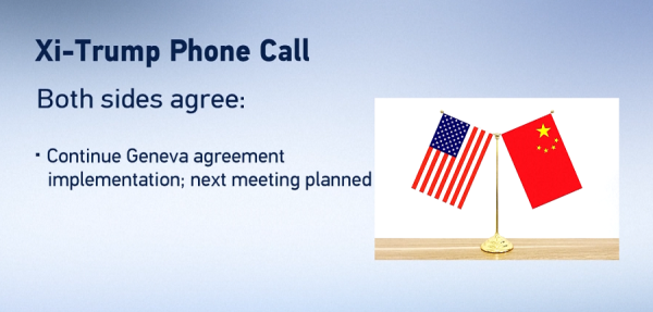 सी-ट्रम्प फोन वार्ता चीन-अमेरिका सम्बन्धको लागि राम्रो संकेत : अमेरिकी विद्वान