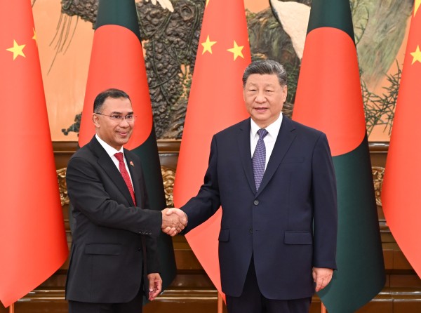 CHINA-BEIJING-XI JINPING-BANGLADESH-PM-MEETING (CN)