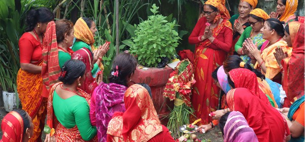 गौरा पर्वको महत्त्वपूर्ण दिन : अठेवाली अर्थात् दुर्वाष्टमी मनाइँदै        