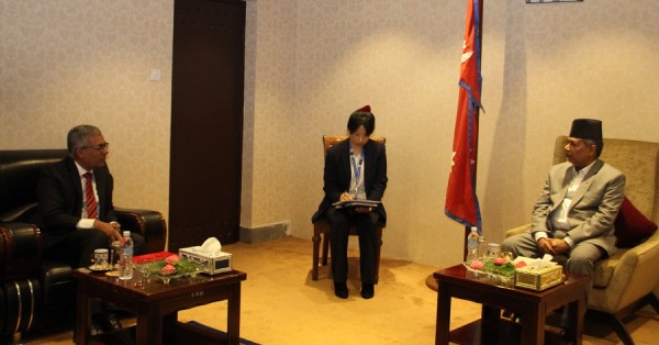 उपराष्ट्रपति यादवसँग बङ्गलादेशका राजदूतको शिष्टाचार भेट