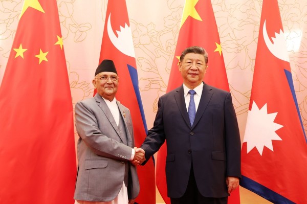 राष्ट्रपति सी र प्रधानमन्त्री ओलीबीच भेटवार्ता