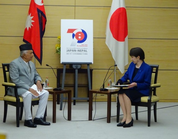 राष्ट्रपति पौडेलसँग जापानका प्रधानमन्त्रीको शिष्टाचार भेट   
