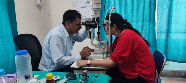 महेन्द्रनगर आँखा अस्पतालमा भारतीयको आकर्षण   