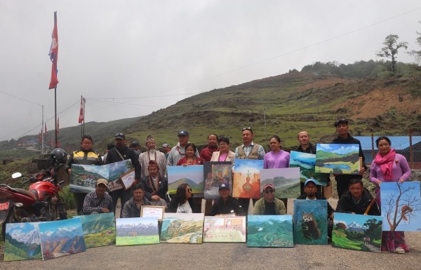 चित्रकलाबाट मुन्दुम पदमार्गको प्रवर्द्धन   