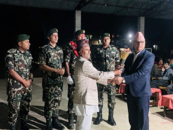 गोरखा-जितगढी एकीकरण पदयात्रा तनहुँ आइपुग्यो        
