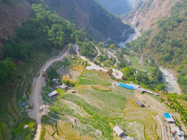 ट्र्याक खुलेको १४ वर्षपछि दरवाङ-बिम-दिच्याम सडक स्तरोन्नति