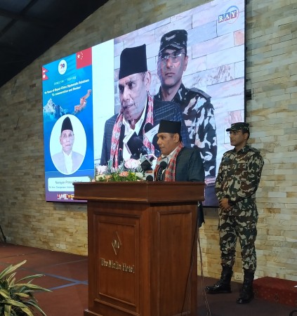 चीन नेपालका लागि एक असल छिमेकी, महत्वपूर्ण व्यापारिक साझेदार र विकास साझेदार : अध्यक्ष दाहाल