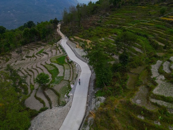 नेप्टेचौर-काउरा-गिठिनी-पात्लेखेत सडक ट्रयाक खुलेको १५ वर्षपछि स्तरोन्नति   