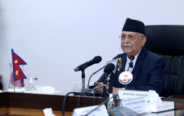 कांग्रेस र एमालेजस्ता इतिहास र हैसियत भएका दलहरू मिलेर बनेको सरकार ढल्ने दिवासपना कसैले नदेखे हुन्छ : प्रधानमन्त्री ओली