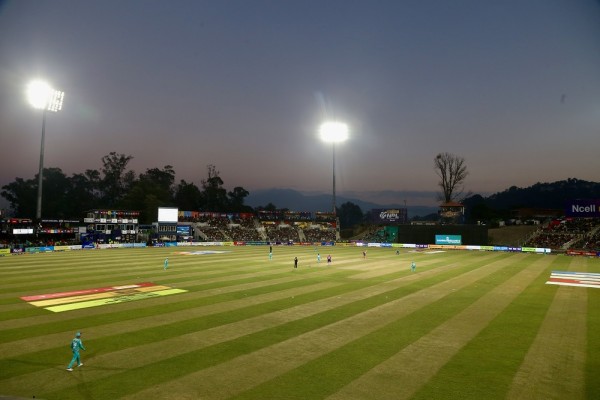 कप्तानद्वय केसी र साह भन्छन्-पहिलो पटक नेपालमा फ्लड लाइटमा खेल्न पाउँदा खुसी लागेको छ   